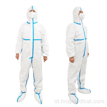 Pakaian pelindung Disposable Coverall suit